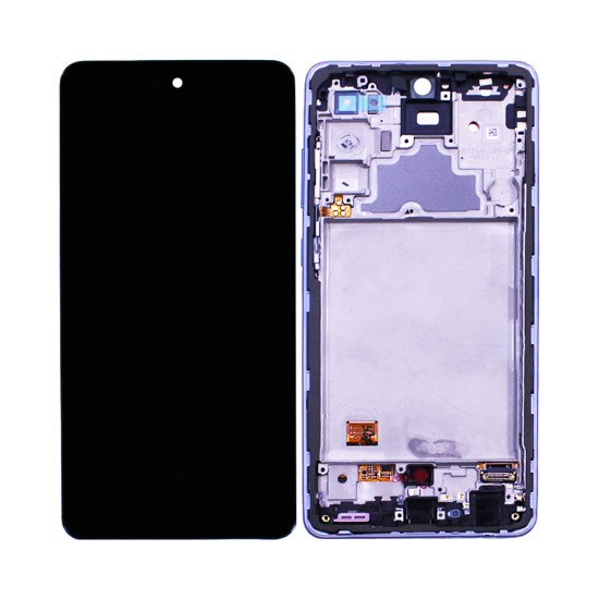 Touch+Display+Frame Samsung Galaxy A72 4G/A725/A72 5G 2021/A726 Service Pack Violet Touch+Display+Frame Samsung Galaxy A72 4G/A725/A72 5G 2021/A726 Service Pack Violet